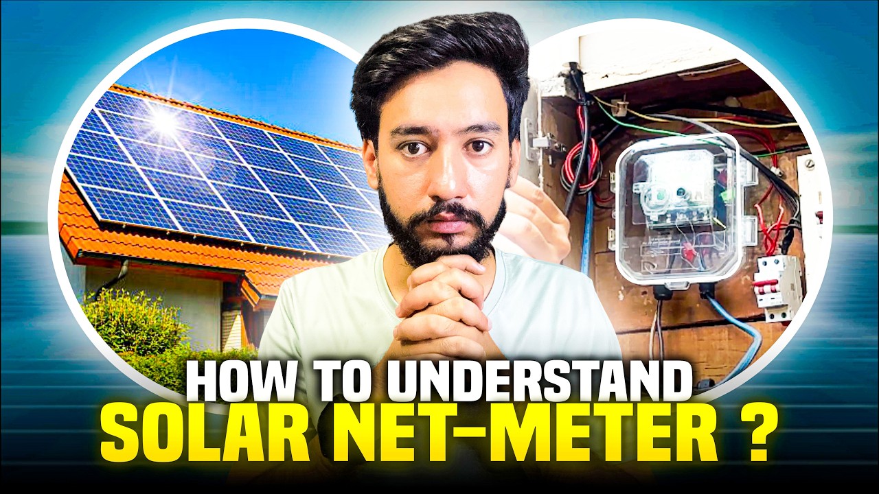 Net Metering For Solar Panels Explained | Net Meter Mai Reading Kaise Dekhe?