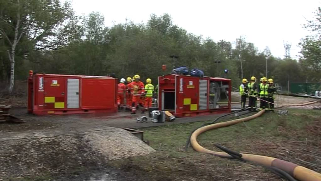 Exercise Shannon, 4-5 May 2012, Fawley Refinery Hampshire