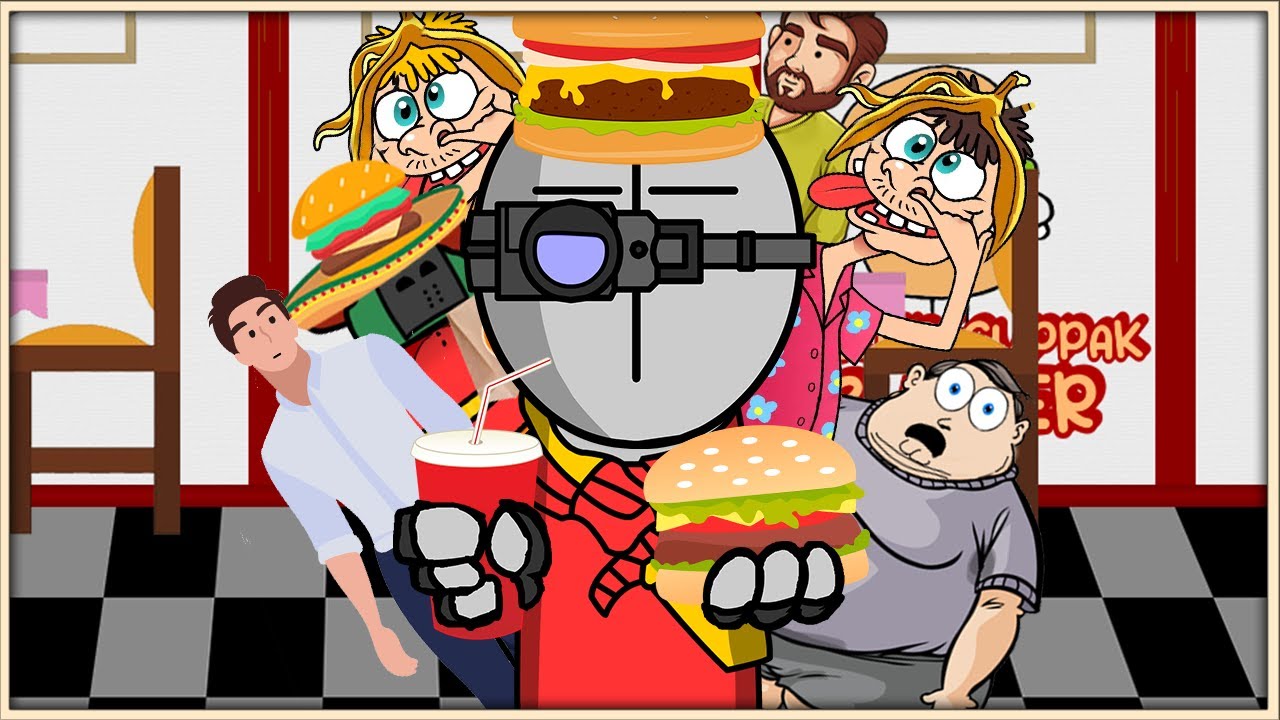DS İle Tiky Hamburgerci'de Çalışıyor | Animasyon [# 33]
