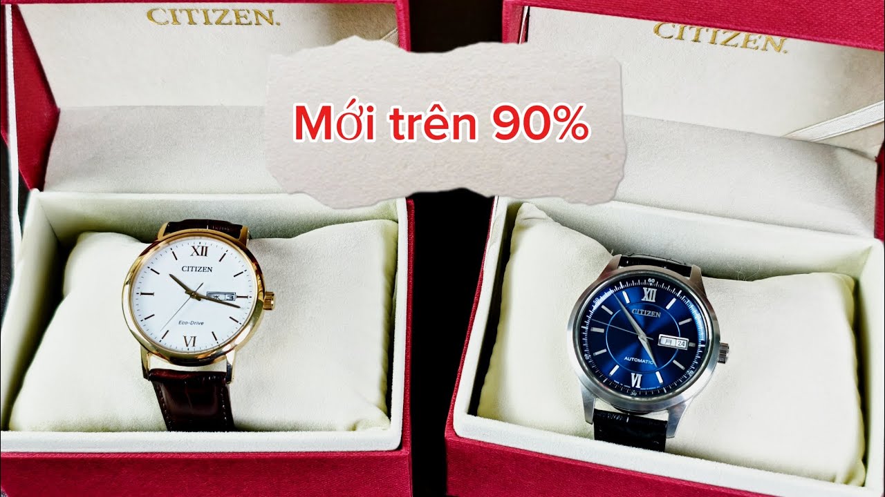 Hàng lướt đẹp - Shop về thêm 2 mẫu đồng hồ Nhật nội địa đẹp gần như chưa sử dụng, giá mềm