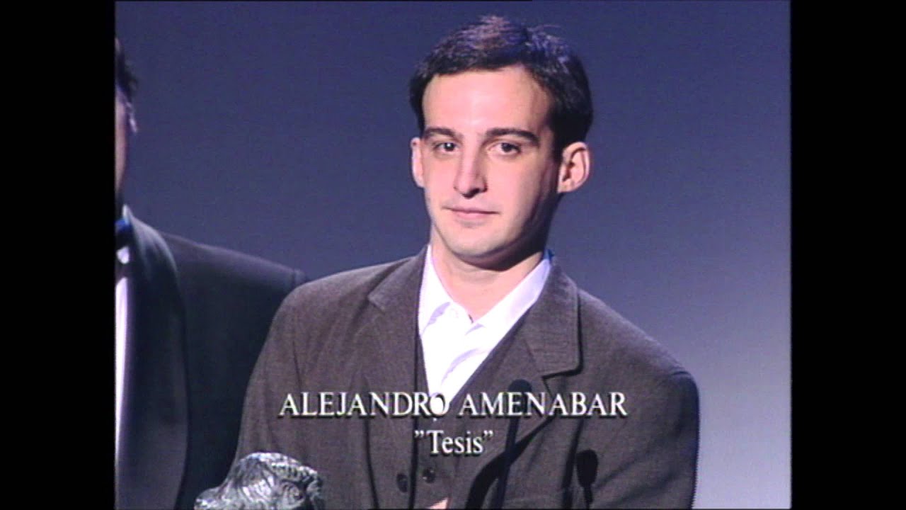 Alejandro Amenábar gana el Goya a Mejor Dirección Novel en 1997