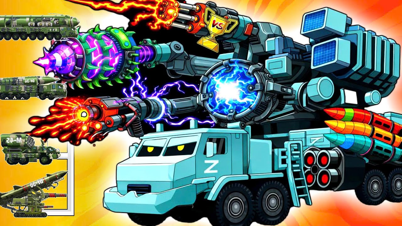 Energy Core Titan VS Missile Convoys | Boss Tournament Battle