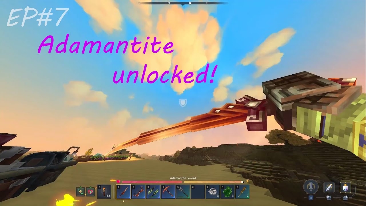 Base Prep, Farming, and Adamantite Tools (EP7)