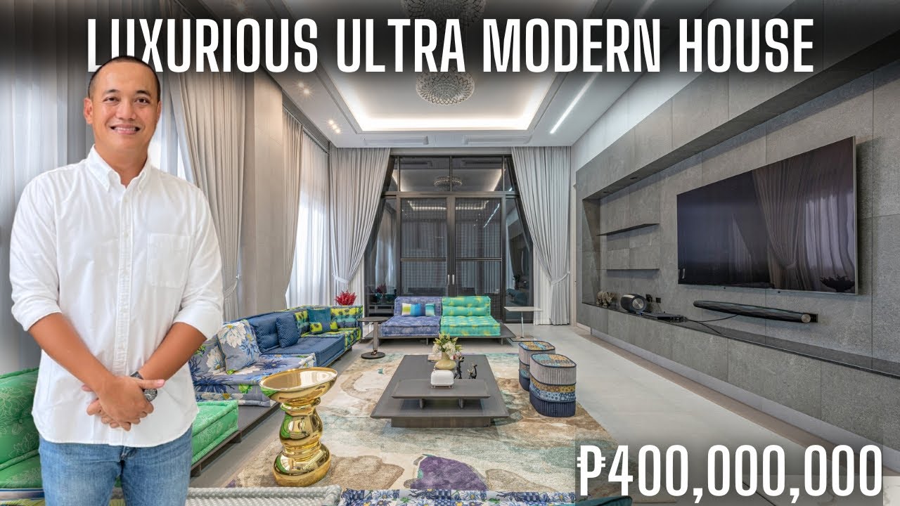 House Tour 353 | Luxurious Ultra Modern Home For Sale in Ayala Alabang Village, Muntinlupa City