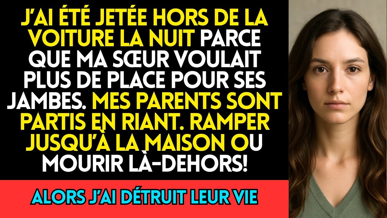 On M’A Jetée Hors De La Voiture Pendant La Nuit Parce Que Ma Sœur Voulait Plus D’Espace Pour Les Jam