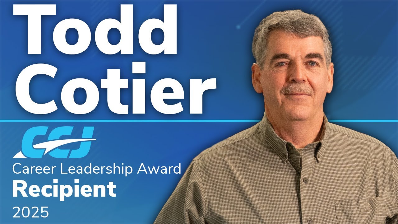 Todd Cotier: 2025 CCJ Career Leadership Award Recipient