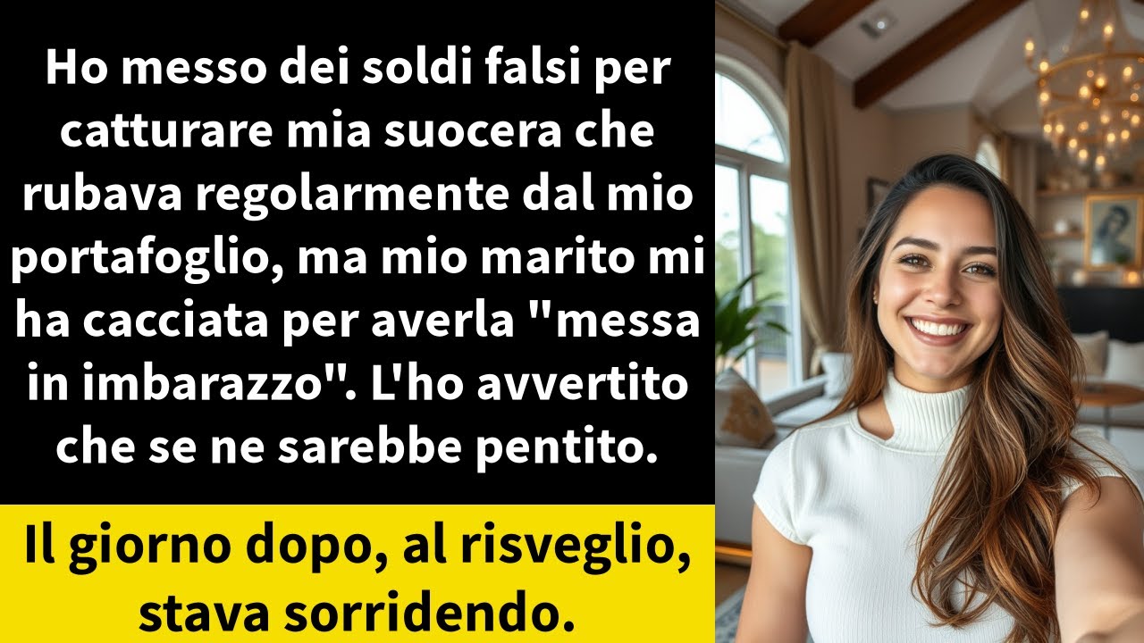 Ho messo dei soldi falsi per catturare mia suocera che rubava regolarmente dal mio portafoglio,