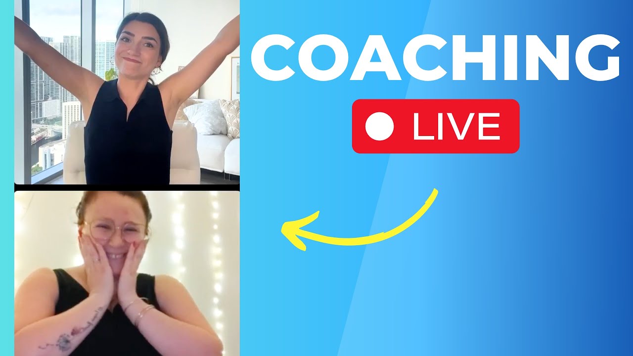 La TRANSFORMATION de Lucie en LIVE (et en 1 coaching) !
