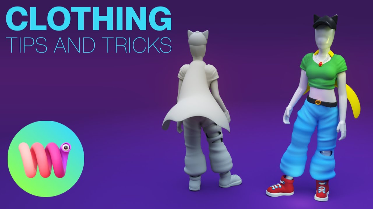 EASY 3D: How to create Clothes (Stream Highlights) | Womp 3D
