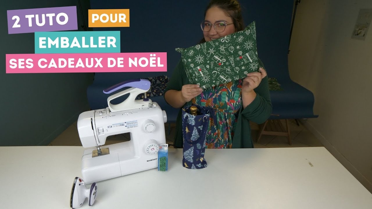 Coudre ses emballages cadeaux - tutoriel couture
