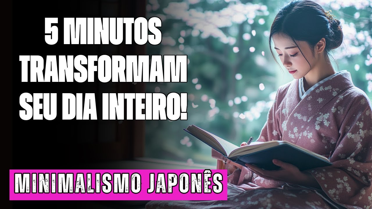 5 MINUTOS DE SILÊNCIO QUE MUDAM SEU DIA -  MINIMALISMO JAPONÊS