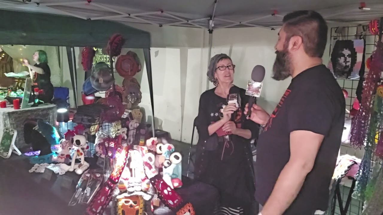 Terror-Mania en Beware the 13th con Teresa de Chaotic Elegance (Tripolo Crochet)