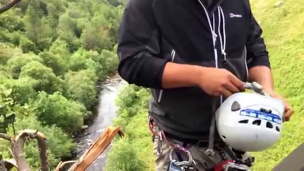 Cymmer viaduct rope swing