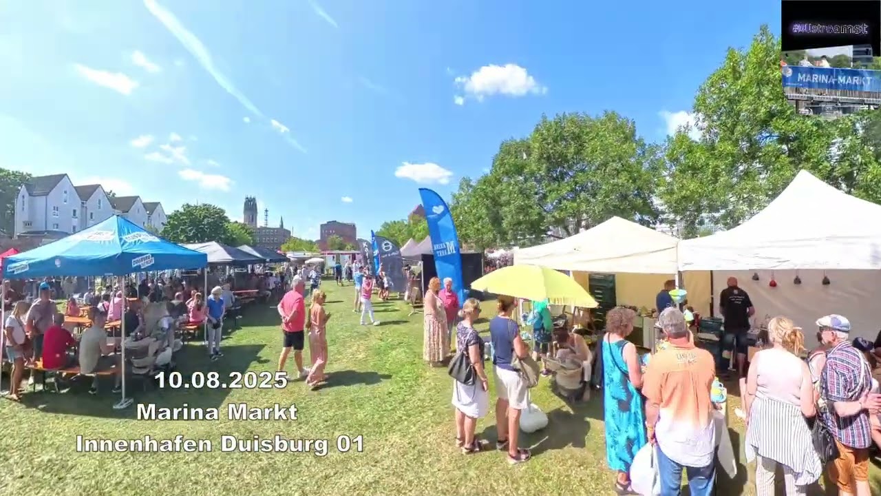 10.08.2025 Marina Markt Innenhafen Duisburg 01