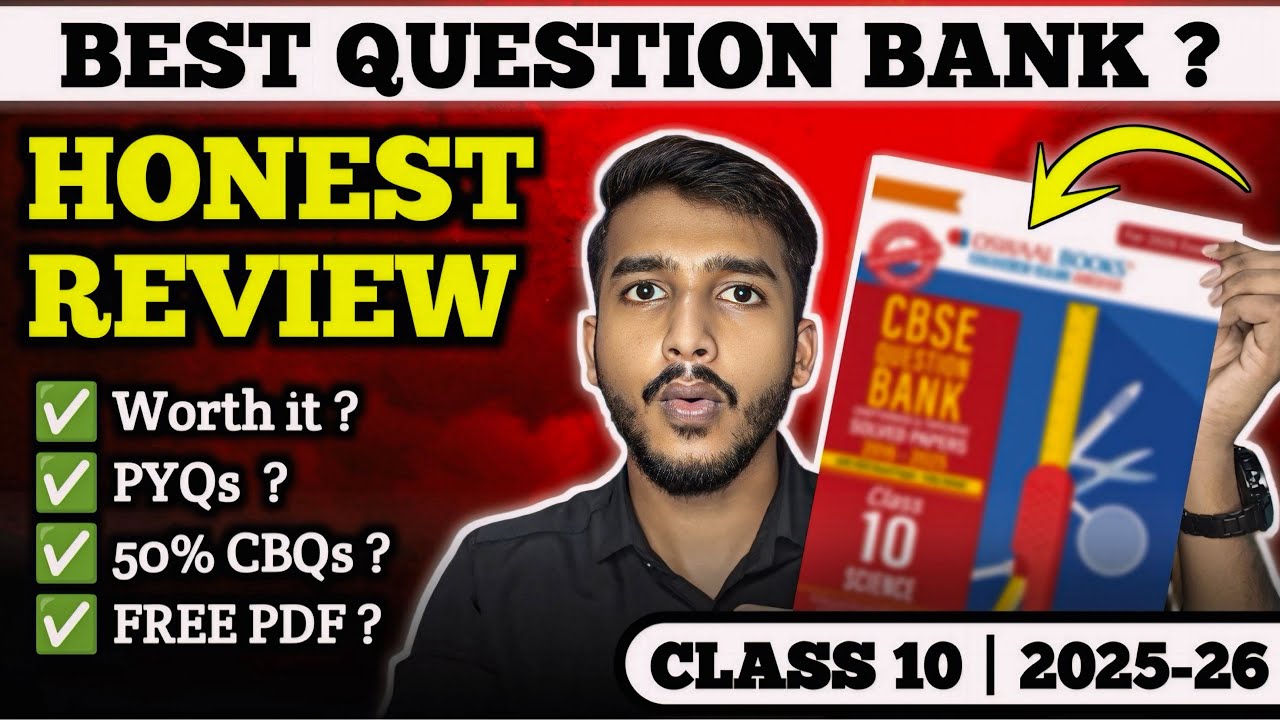 Best Question Bank for CBSE Class 10 (2025&ndash;26) | Oswaal Question Bank Class 10  Review | VR Series 