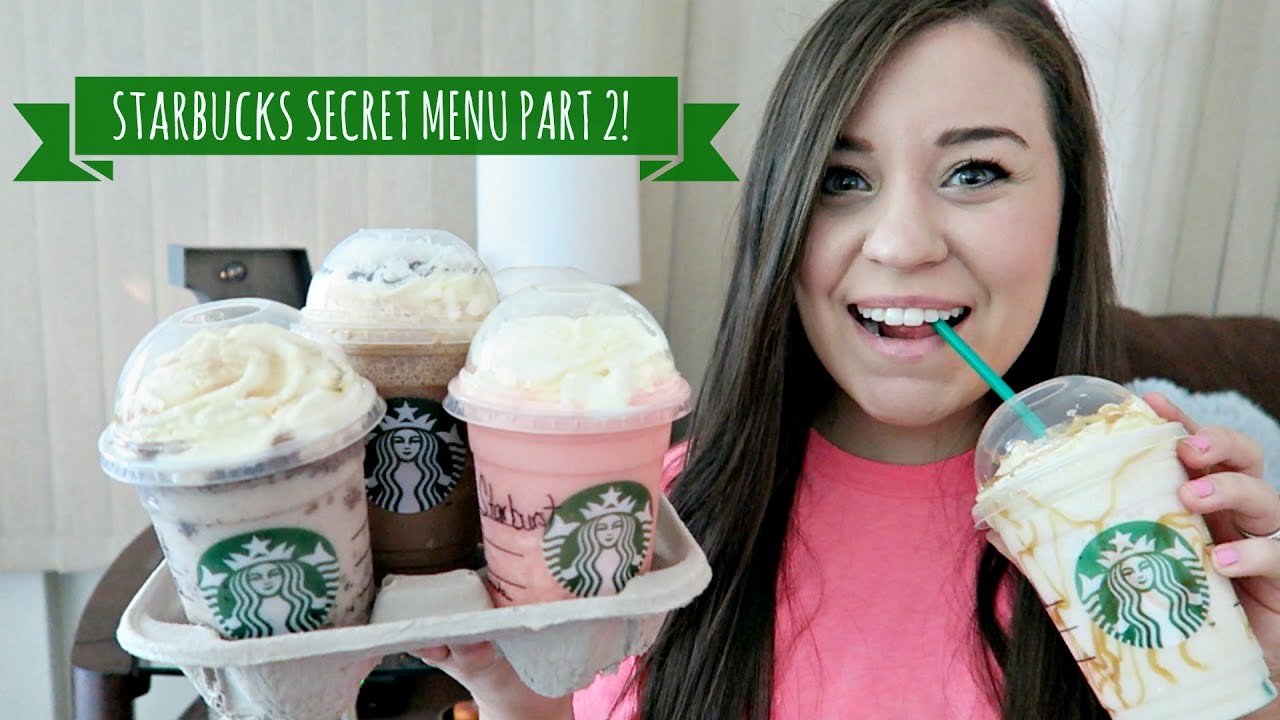 STARBUCKS SECRET MENU TASTE TEST!