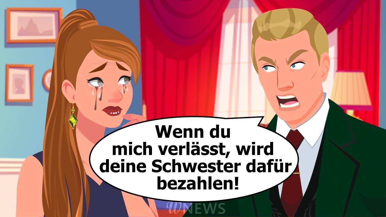 Ich muss bei meinem tyrannischen Mann bleiben,damit er meiner Schwester nicht den Apparat abschaltet