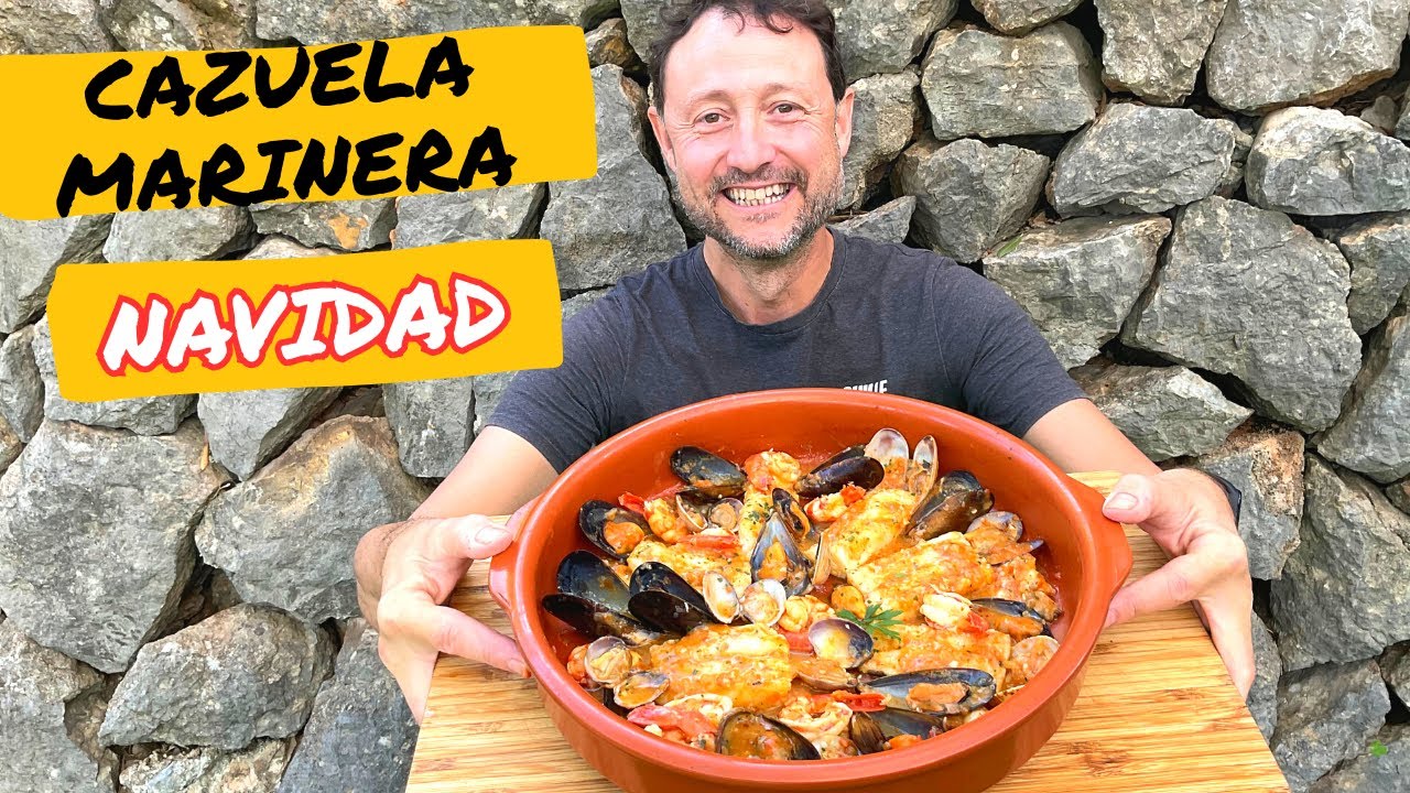 Cazuela Marinera de Pescado y Marisco RECETA FÁCIL PARA NAVIDAD 😀 - GUILLE RODRIGUEZ