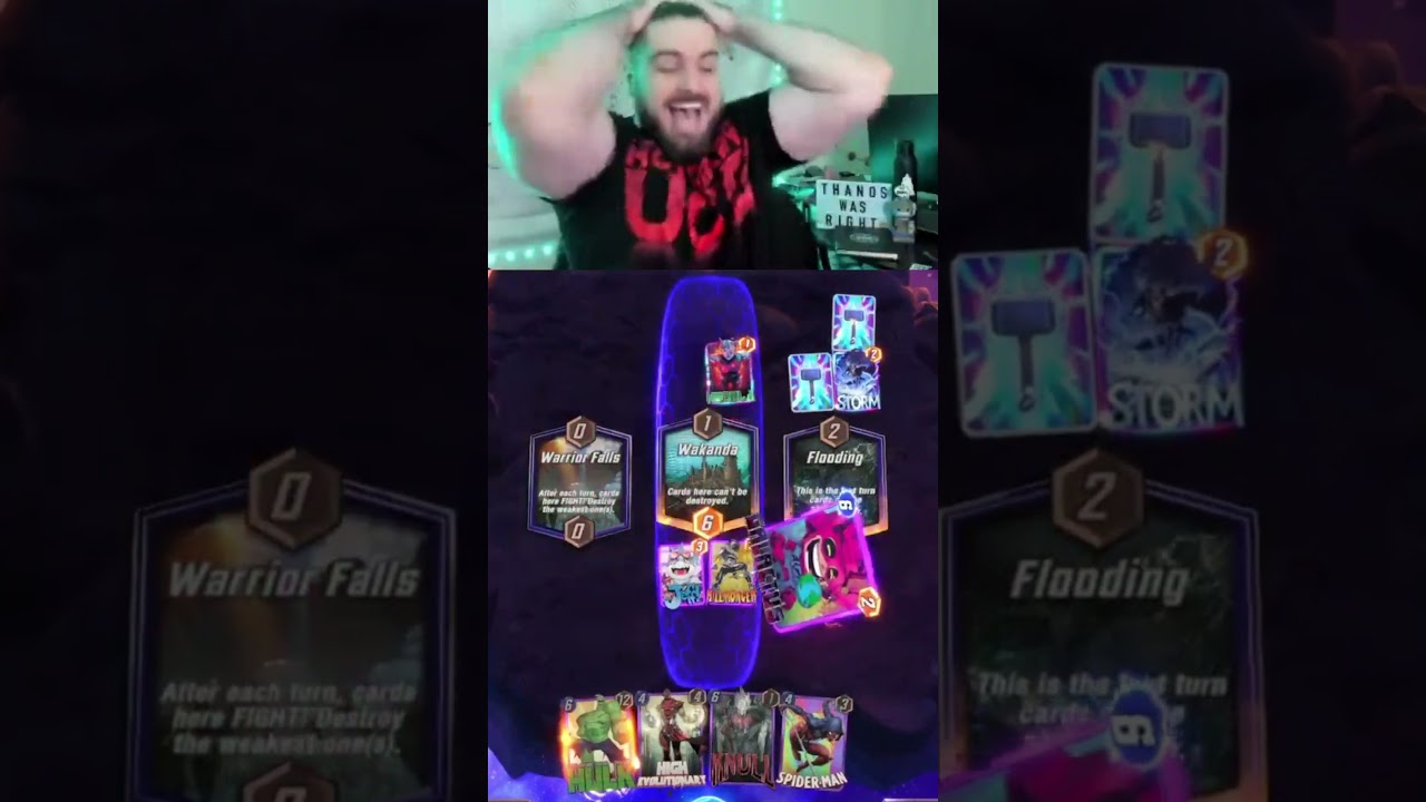 Iron Lad-Lactus goes where he pleases. #shorts #marvelsnap