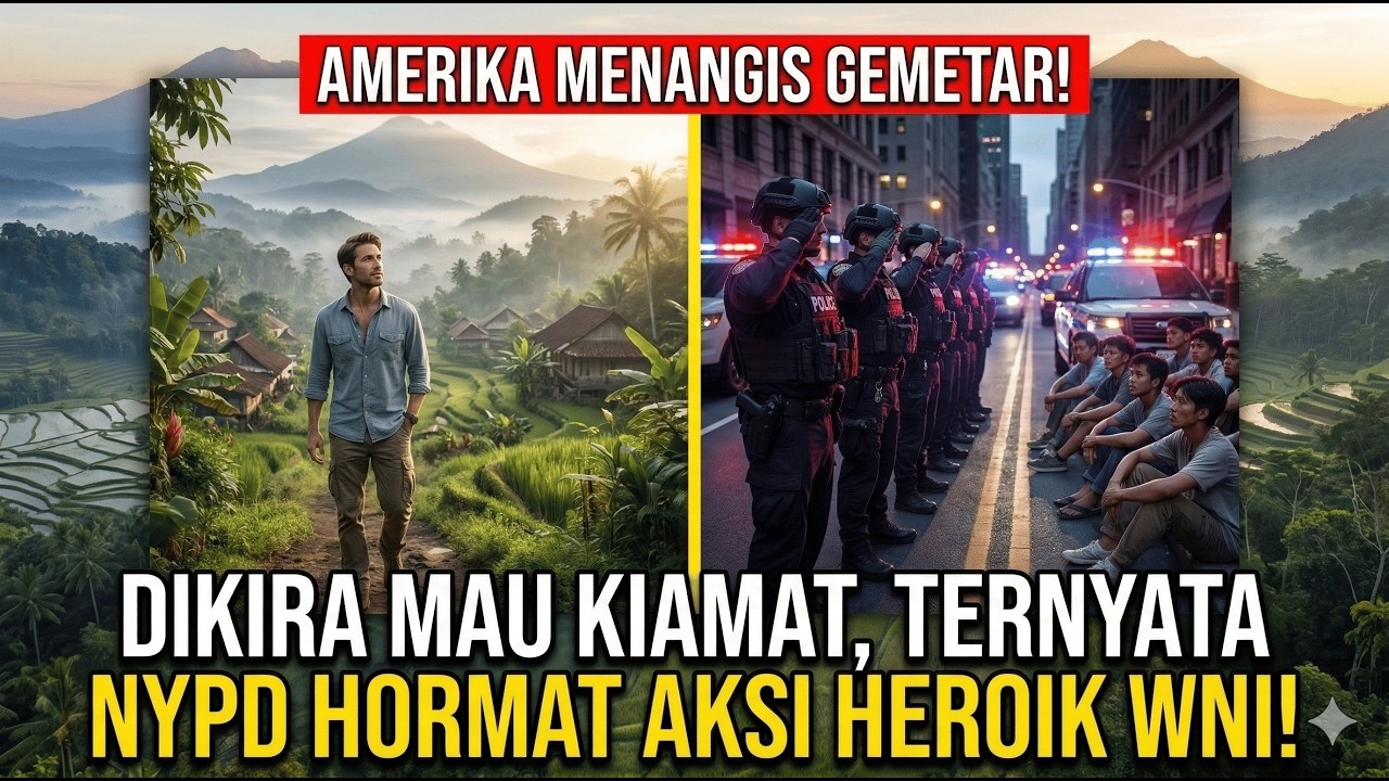 AMERIKA TUNDUK! Saat Adab Gotong Royong Nusantara Menaklukkan Kerasnya Ego Kota New York!