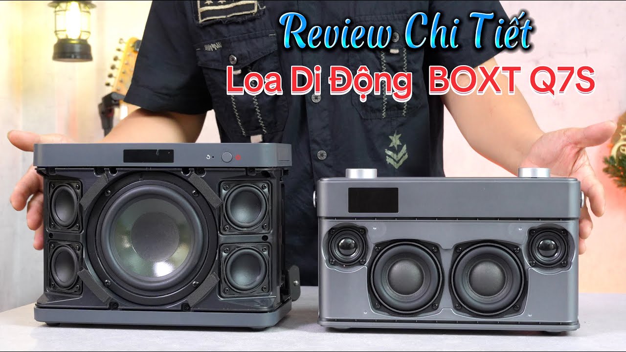 Review Chi Tiết Loa Di Động BOXT Q7S