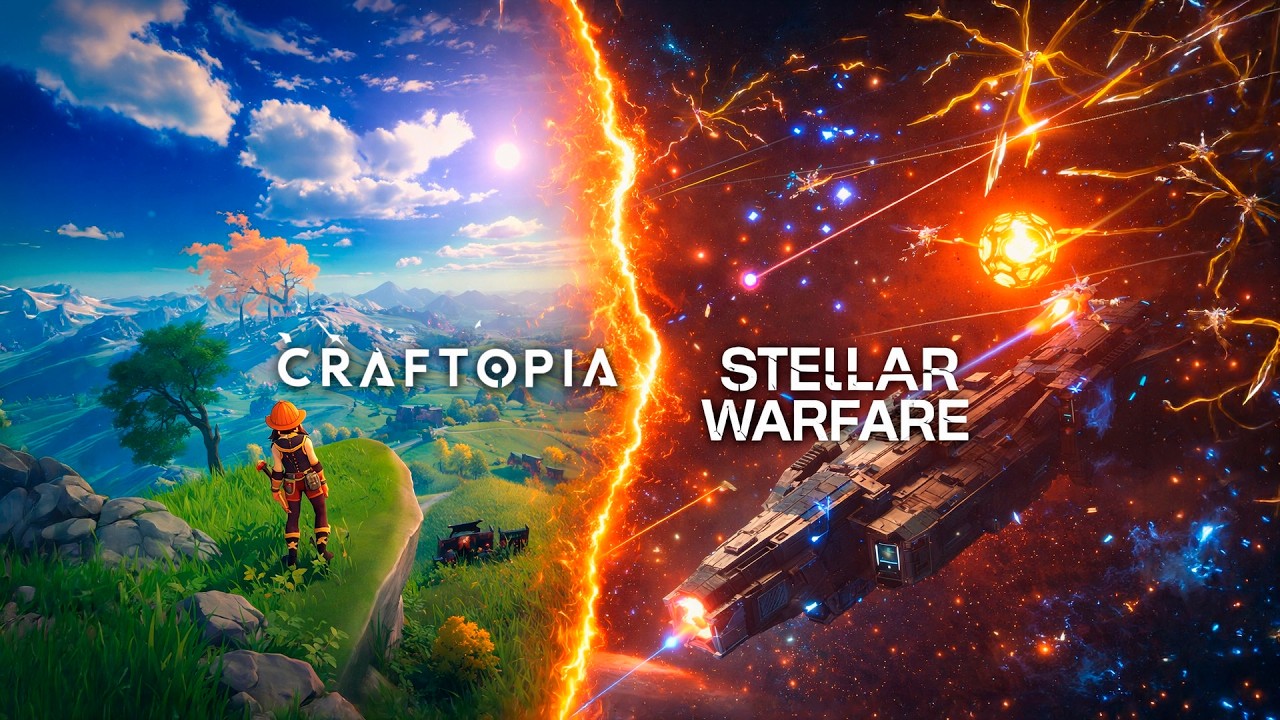 Craftopia и Stellar Warfare — два мира, один хаос