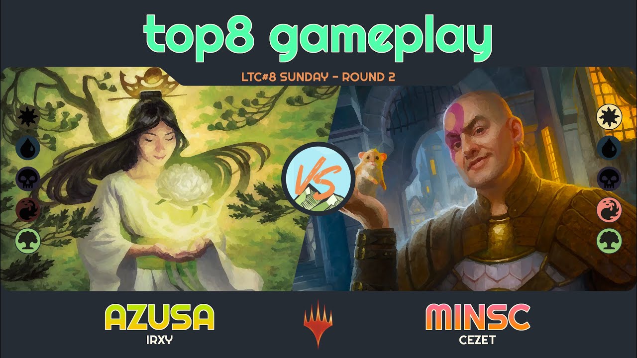 Azusa vs. Minsc - LTC#8 Sunday - Round 2 - Duel Commander - EDH│MTG│bitzelberg