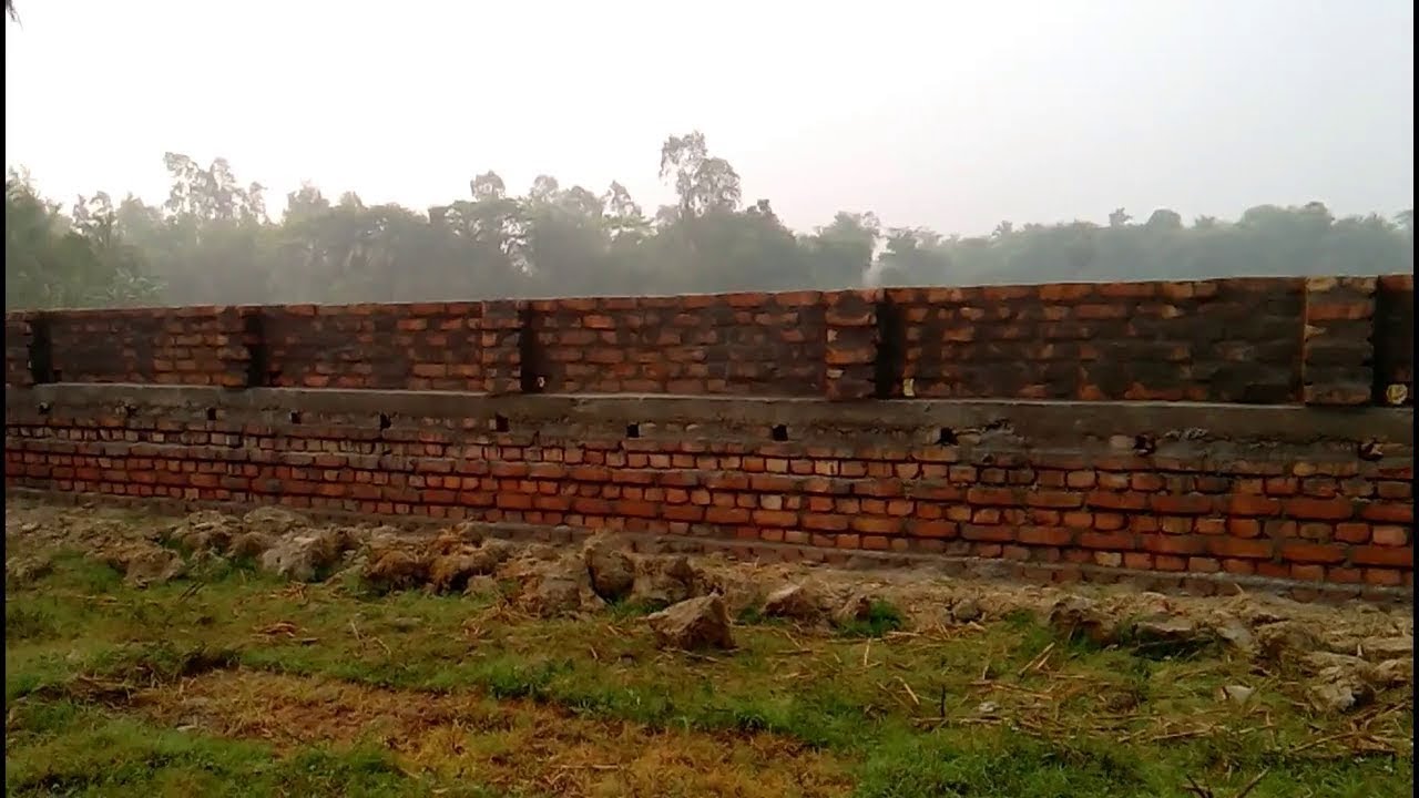 How to build Boundary Wall around your Land :Step-1