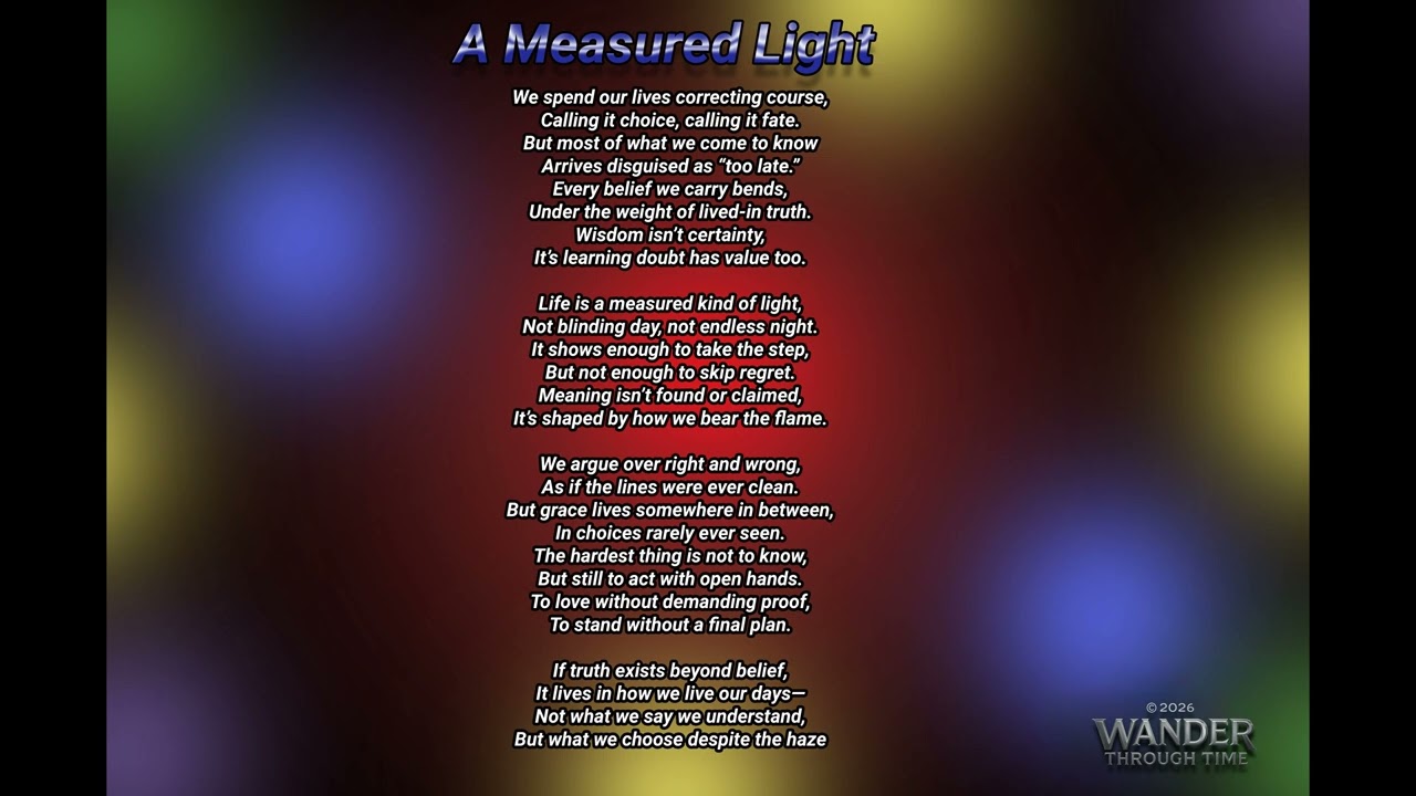 A MEASURED LIGHT  nv