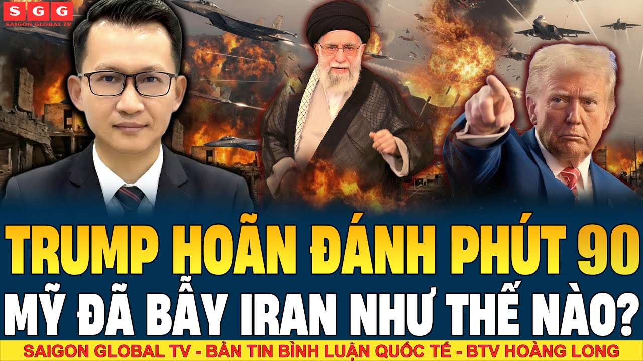 Mỹ Hoãn Đánh Phút 90: Vì Sao Đêm 14/1 Trở Thành Cái Bẫy Với Iran?