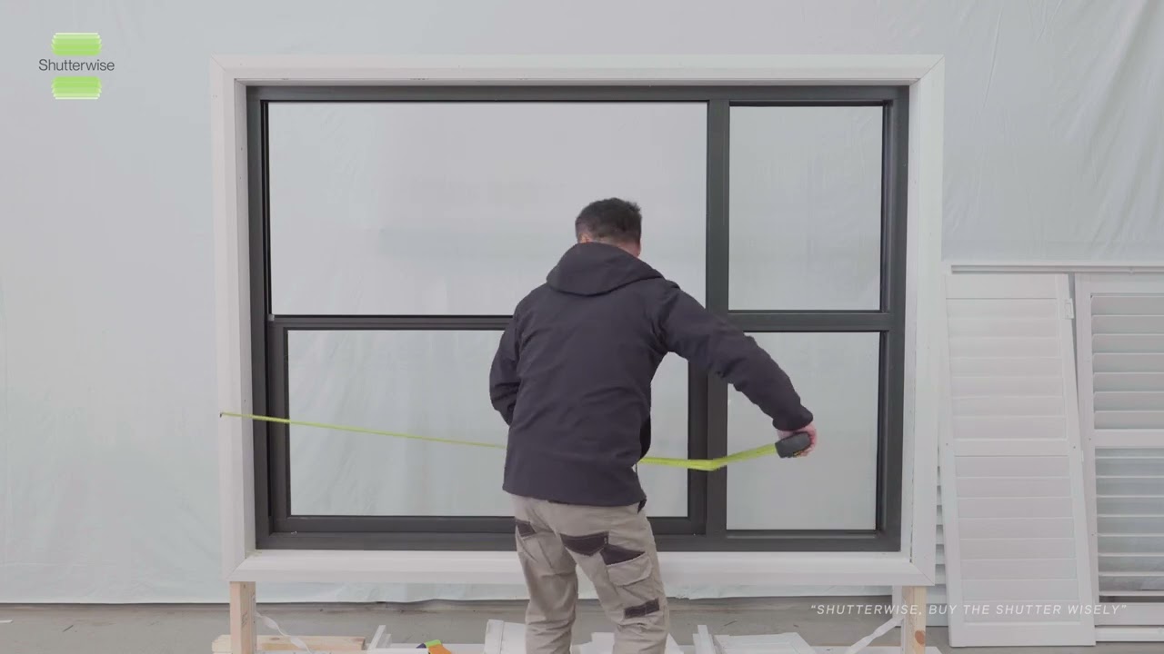 Plantation shutter Check Measure