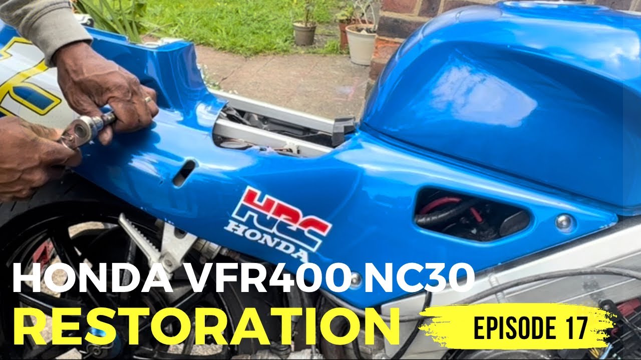 HONDA VFR400 NC30 Restoration Episode 17