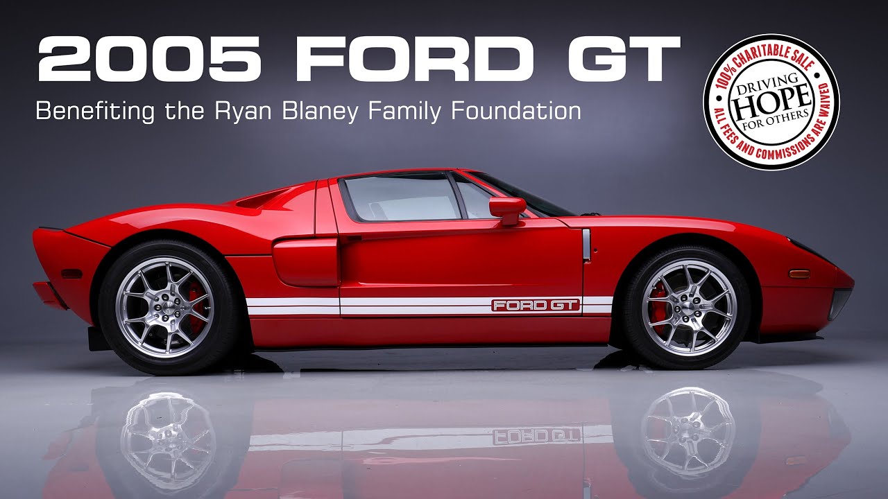 FIRST LOOK - 2005 Ford GT benefiting the Ryan Blaney Family Foundation - BARRETT-JACKSON SCOTTSDALE