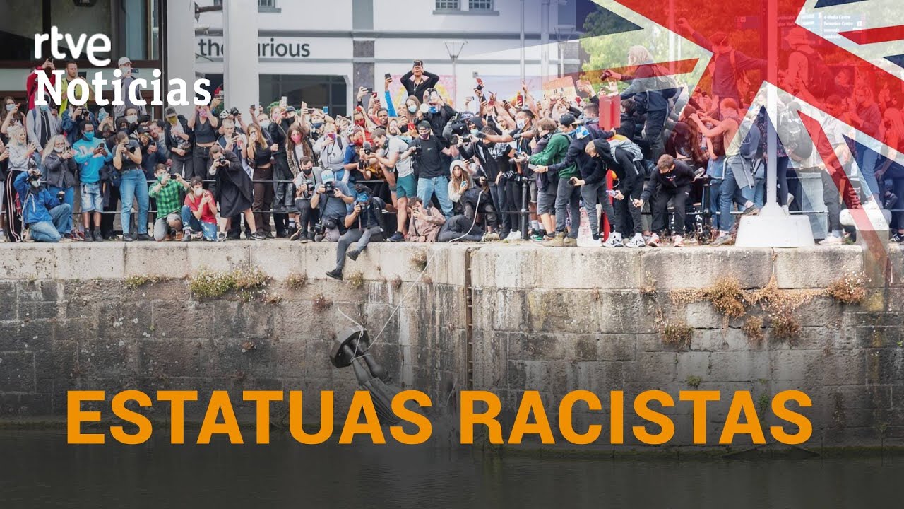 REINO UNIDO revisa sus SÍMBOLOS y MONUMENTOS ante las protestas antirracistas | RTVE