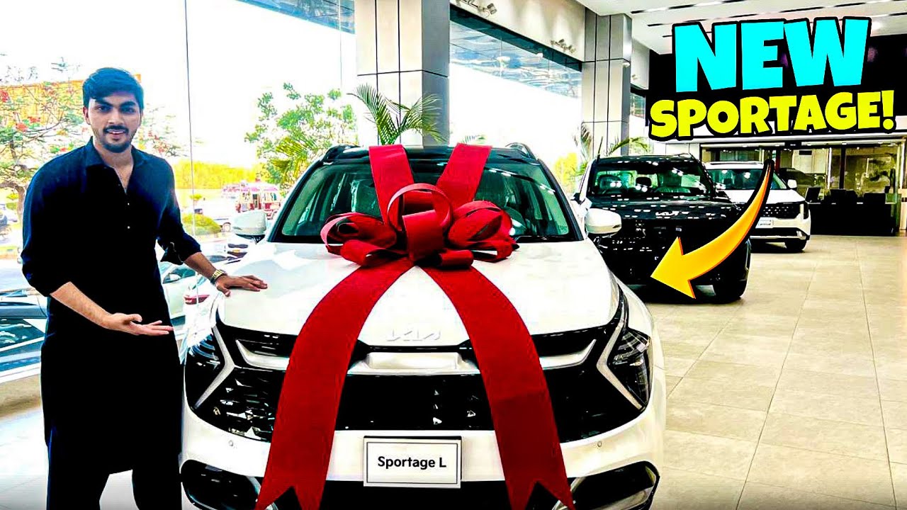 Finally sportage ka shape launch ho gaya 🚗😍
