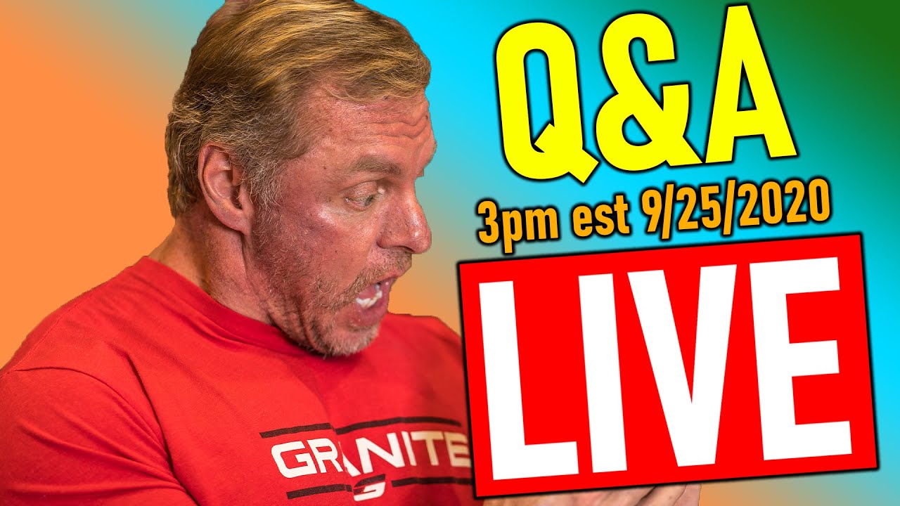 Q&A Live | Cardio, Diet, Heath Update, Training , & More 