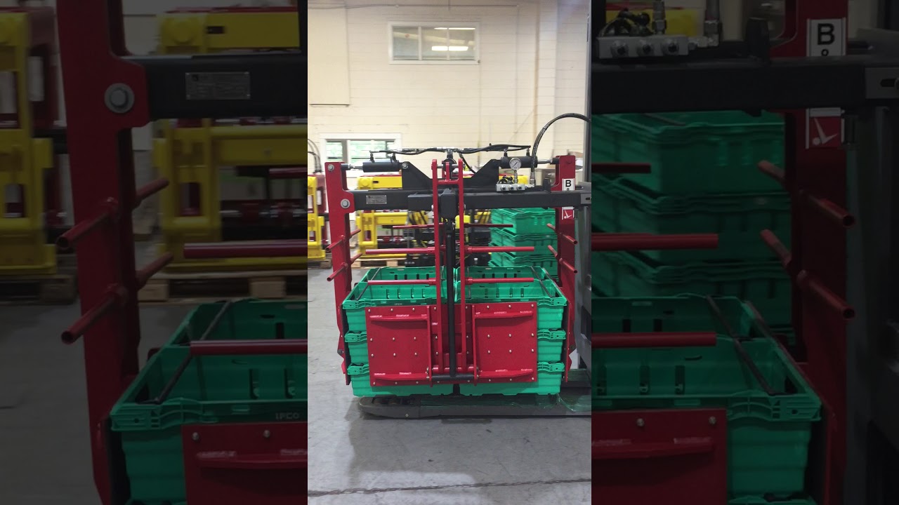 LayerMaster modified to fit pedestrian truck - B&B Attachments Ltd