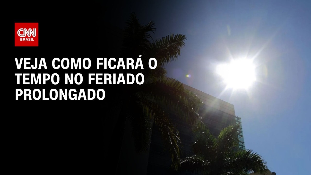 Previs&atilde;o do tempo: Feriado prolongado ser&aacute; de calor no Sudeste e Centro-Oeste | CNN PRIME TIME