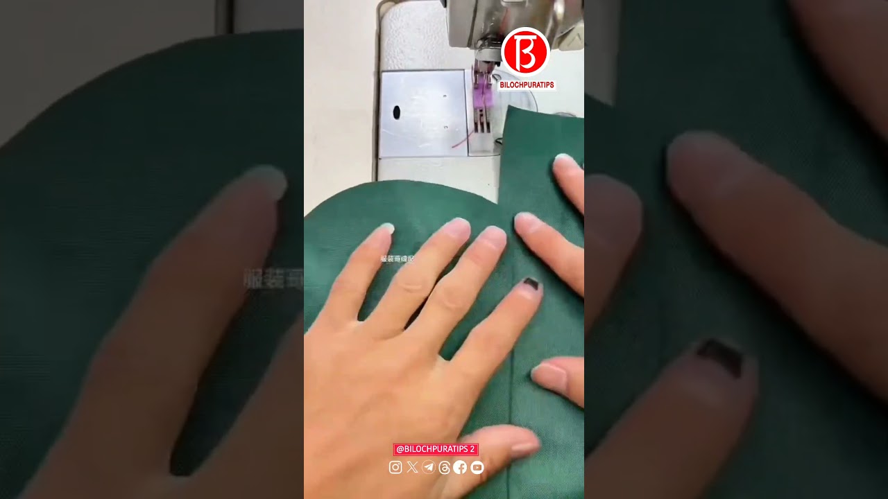 Simple invisible pocket method