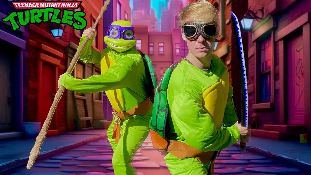 I TEAMED UP WITH A REAL LIFE TEENAGE MUTANT NINJA TURTLE!