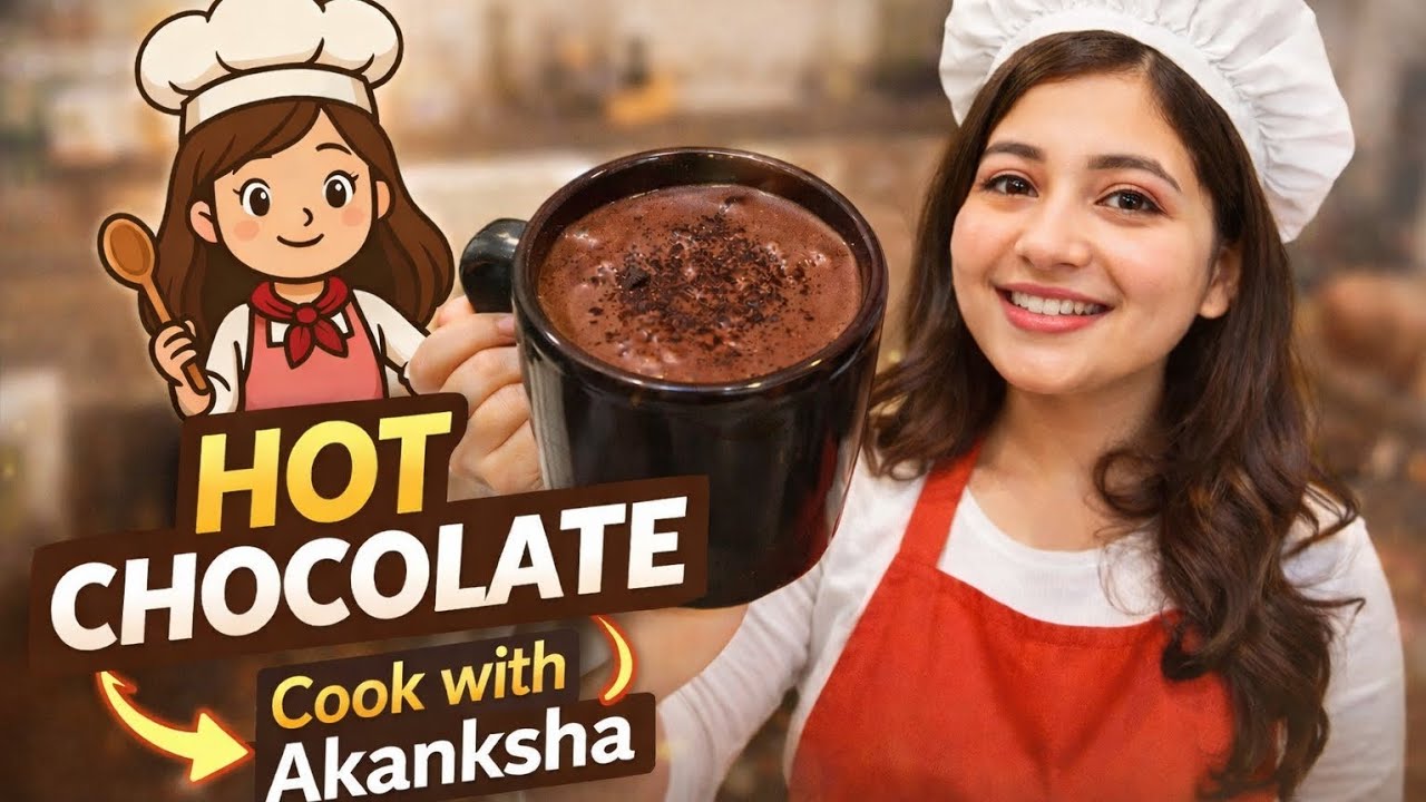 Winter Special Creamy Hot Chocolate Recipe#longvideo #cookwithakanksha 