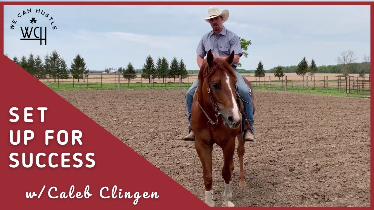 What your Horse NEEDS to know before the Barrel Pattern w/ Caleb Clingen