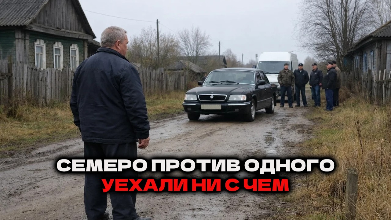 Деревня 20 лет платила бандитам. Один пенсионер вышел на разговор — и всё изменилось