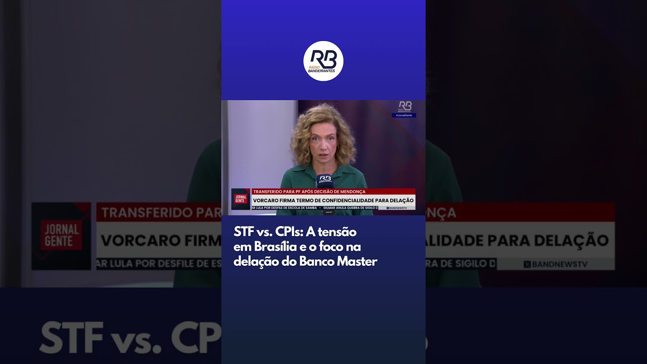 STF vs. CPIs: A tens&atilde;o em Bras&iacute;lia e o foco na dela&ccedil;&atilde;o do Banco Master
