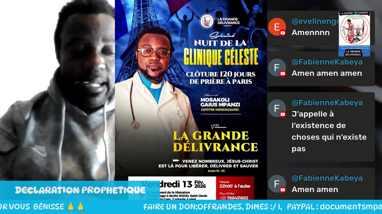 DECLARATION PROPHETIQUE