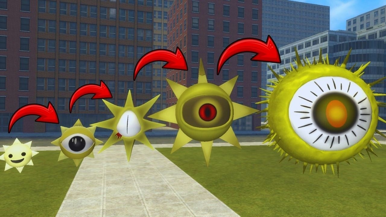 YENİ MR.SUN SPRUNKI PEŞİMDE OHA GARRY'S MOD