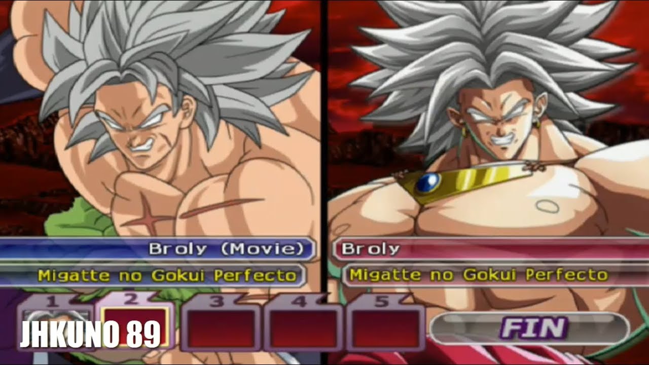 BROLY CANON MNG TEAM vs BROLY TOEI MNG TEAM | DRAGON BALL Z BUDOKAI TENKAICHI 3