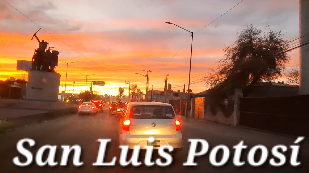 San Luis Potosí, San Luis Potosí, México ( llegada Carretera 70 ) #atardecer 