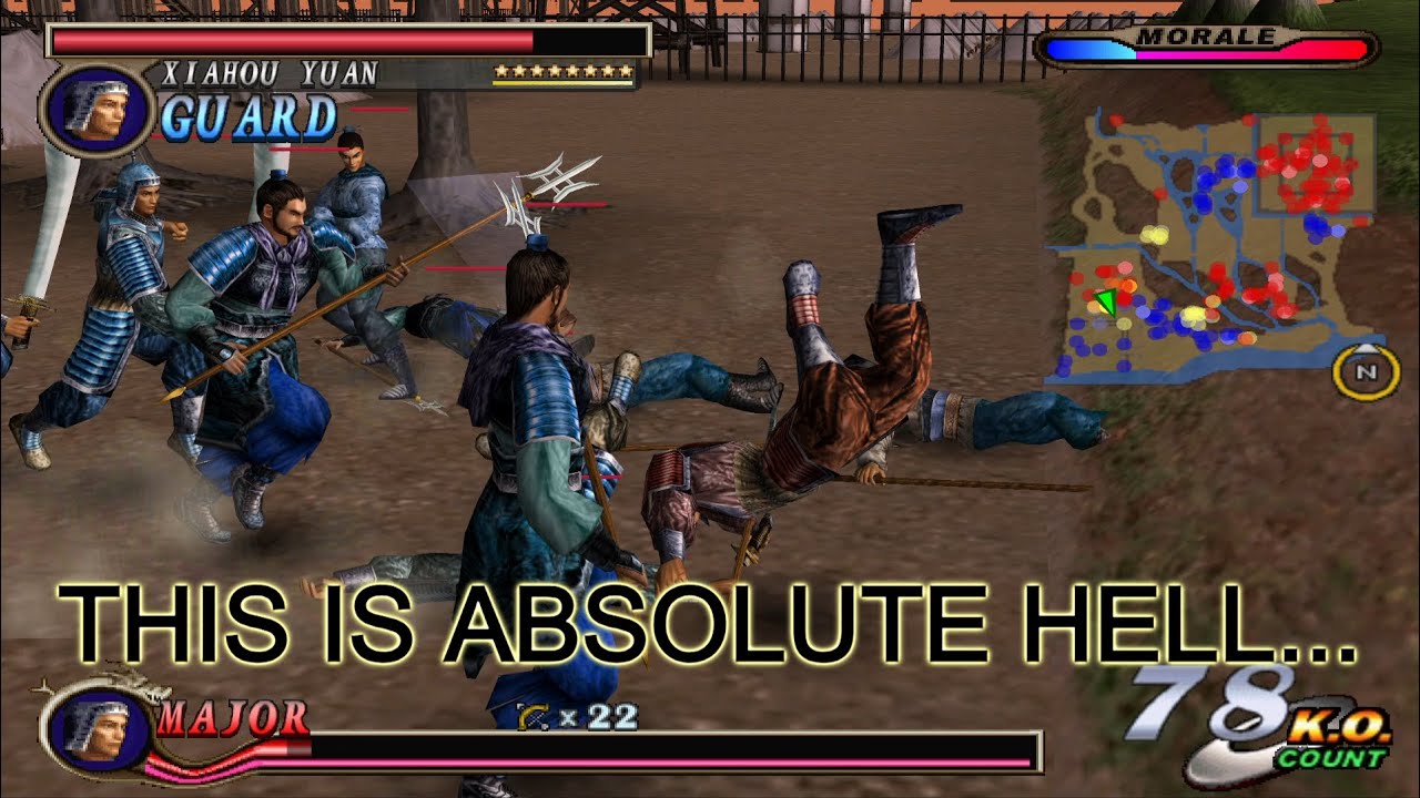 Dynasty Warriors 2 Aggressive AI mod is UNBELIEVEABLY chaotic!