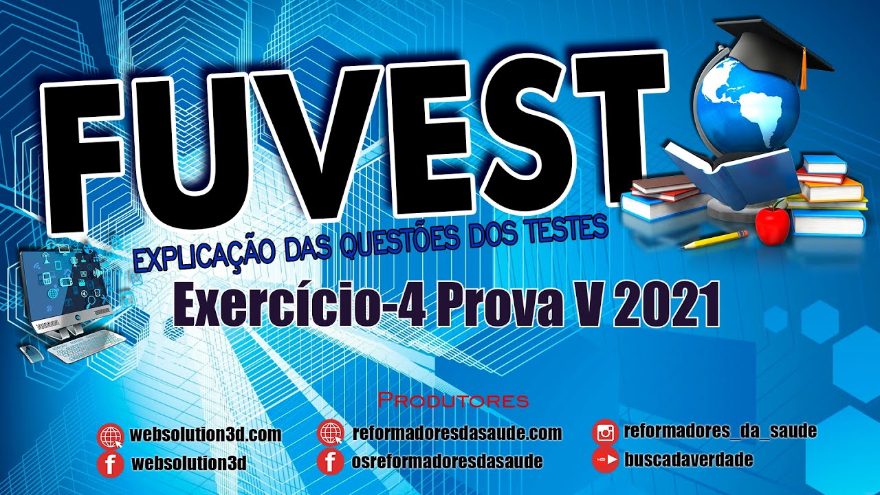 Fuvest 2021 - Revisão de Matemática: Questão 4 - Prova V